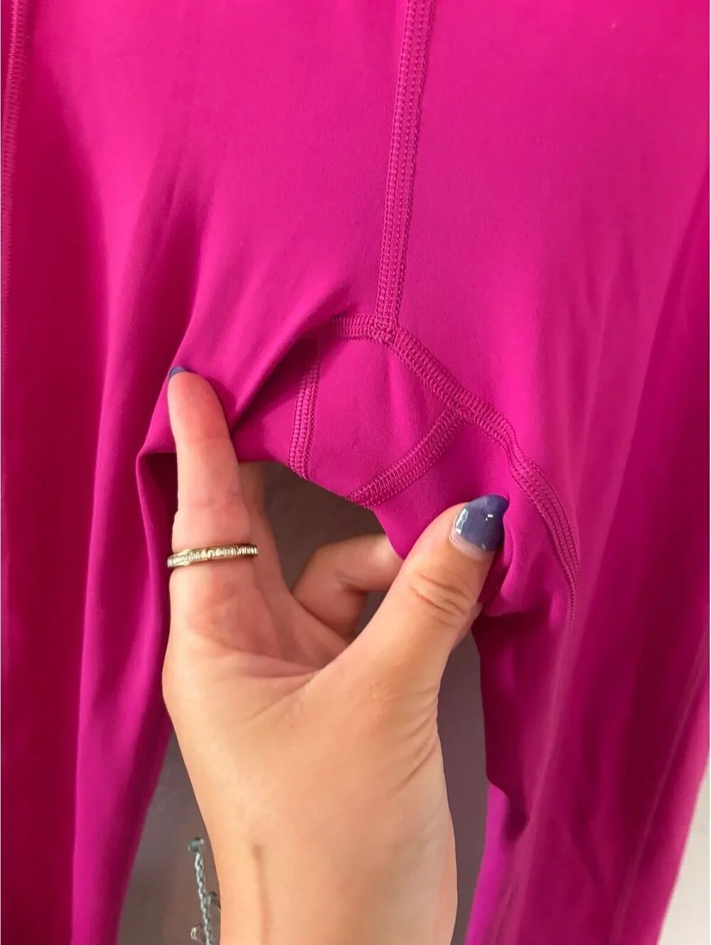 Lululemon Invigorate High-Rise Tight 28in Ripened Raspberry size 4. $128 retail.